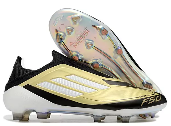 Adidas F50 Negro Dorado