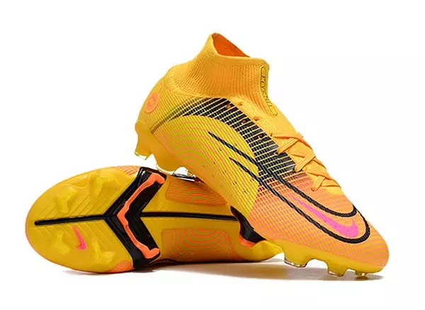 Nike Mercurial Amarillo Naranja Con Bota